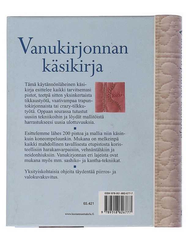 Vanukirjonnan käsikirja : pistot, ompeleet, tikkaaminen - Tinkler, Nikki - Tietokirjat ja oppaat - 10105505544 - 1