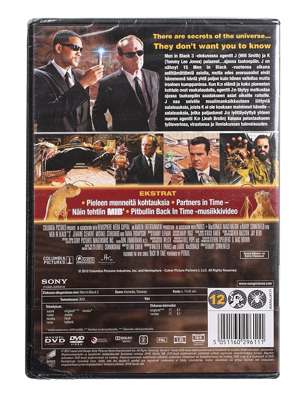 MIB men in black 3 - DVD - DVD-elokuvat - 10105505574 - 1