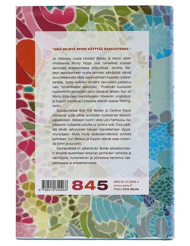 Kauneudesta - Smith, Zadie - Romaanit ja novellit - 10105505609 - 1