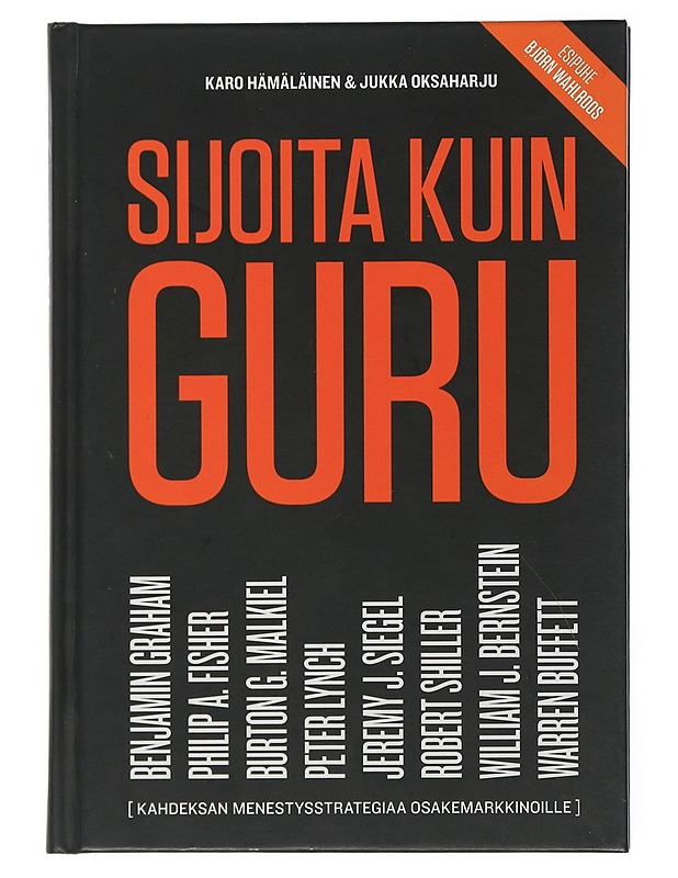 Sijoita kuin guru - Hämäläinen, Karo - Tietokirjat ja oppaat - 10105505647 - 0