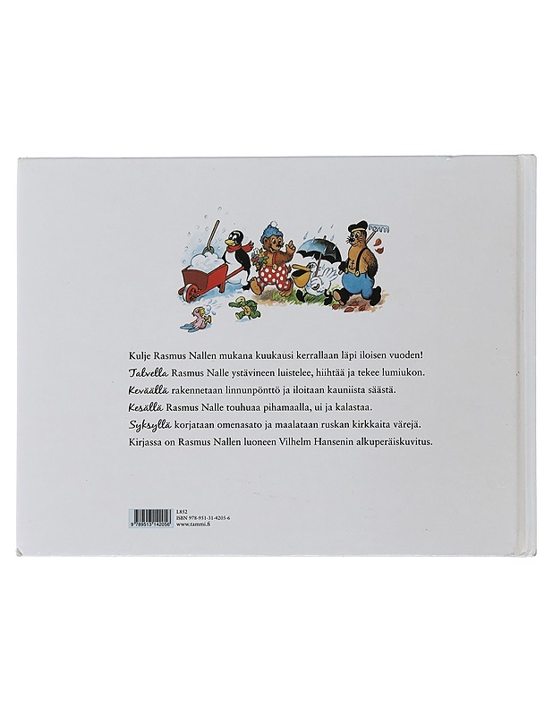 Rasmus Nallen iloinen vuosi - Hansen, Carla - Lastenkirjat - 10105505644 - 1