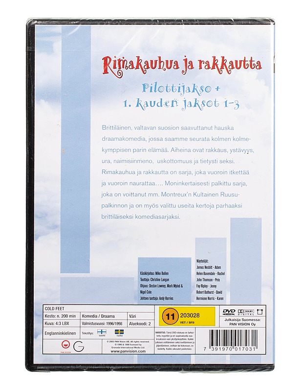 Rimakauhua ja rakkautta pilottijakso + 1.kauden jaksot 1-3 - DVD - DVD-elokuvat - 10105505660 - 1