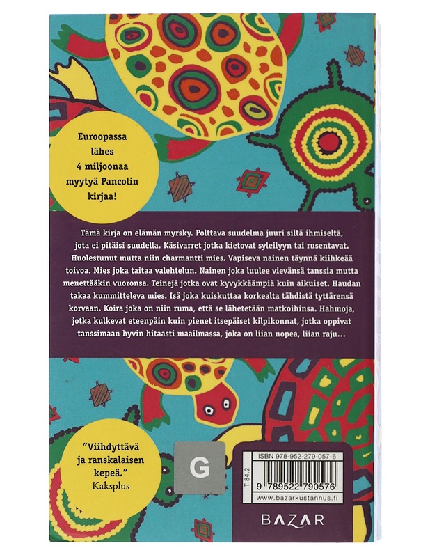 Kilpikonnien hidas valssi - Pancol, Katherine - Jännitys ja dekkarit - 10105505668 - 1