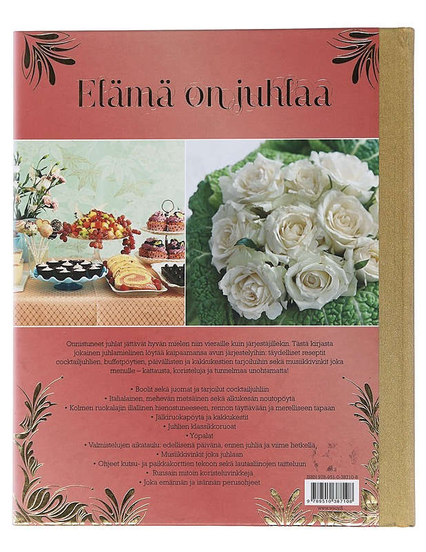 Onnistuneet juhlat : ruoka, juomat, kattaus, kukat, kutsukortit, musiikki - Gahne, Mia - Ruokakirjat - 10105505685 - 1