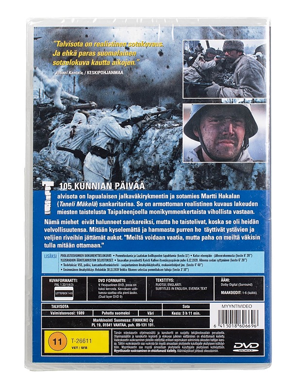 TALVISOTA - DVD - DVD-elokuvat - 10105505689 - 1