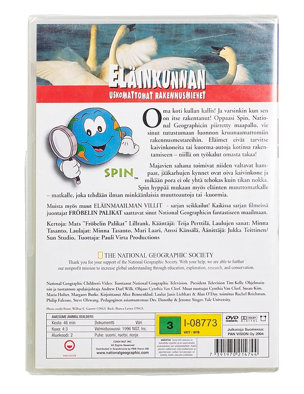 Eläinmaailman villit, Eläinkunnan uskomattomat rakennushankkeet - DVD - DVD-elokuvat - 10105505702 - 1