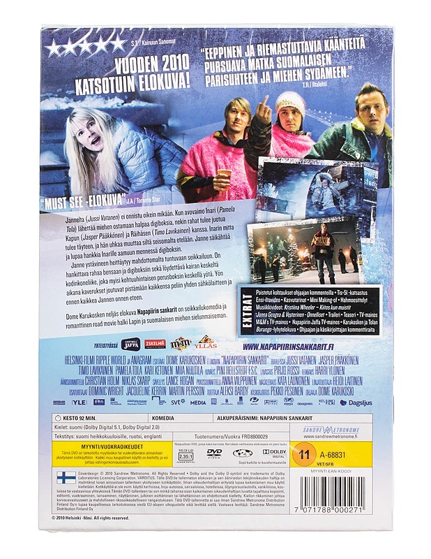 NAPAPIIRIN SANKARIT - DVD - DVD-elokuvat - 10105505709 - 1