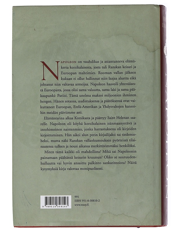 Napoleon - Lindqvist, Herman - Elämäkerrat ja muistelmat - 10105505713 - 1