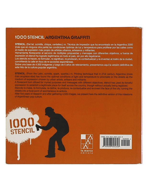 1000 Stencil Argentina Graffiti - Guido Indij - Taide- ja kulttuurikirjat - 10105505728 - 1