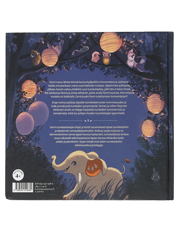 Fanni ja suuri tunnemöykky - Pöyhönen, Julia - Lastenkirjat - 10105505804 - 1