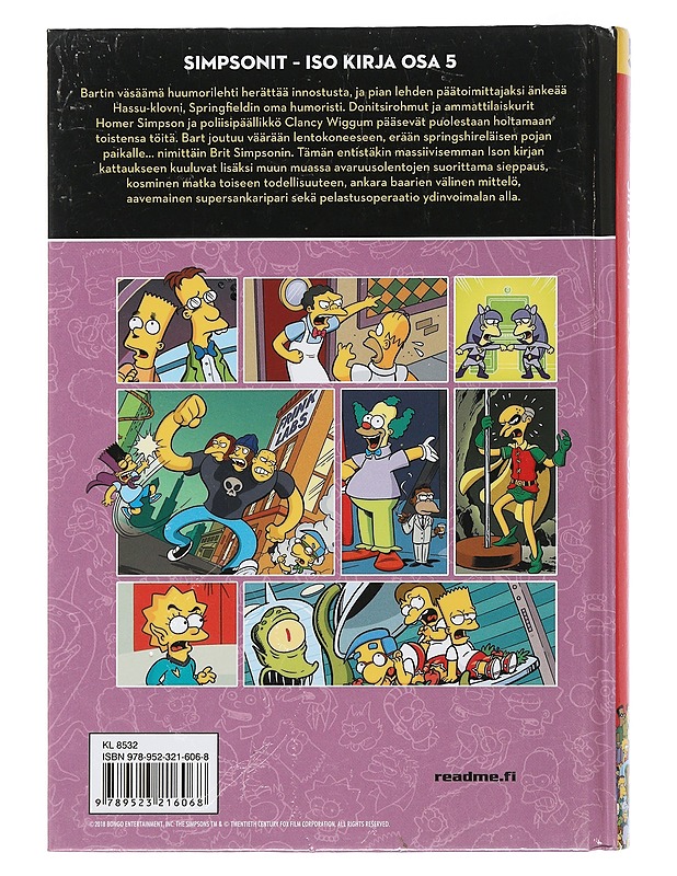 Simpsonit : iso kirja Osa 5 - Sarjakuvat - 10105505746 - 1