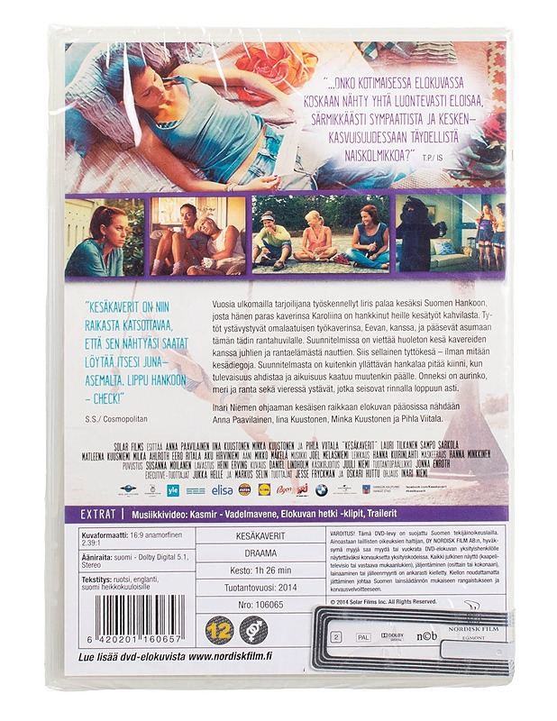 KESÄKAVERIT - DVD - DVD-elokuvat - 10105505760 - 1