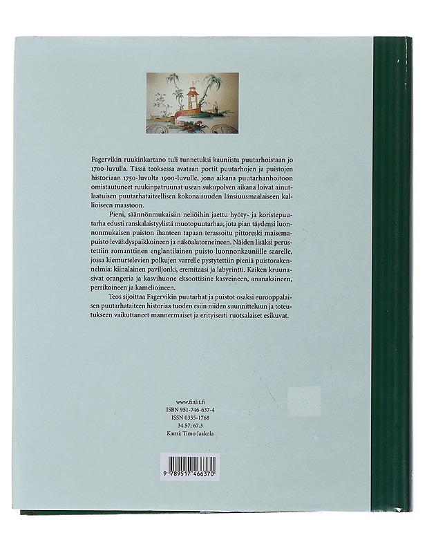 Fagervikin puutarhojen vuosisadat - Lounatvuori, Irma - Puutarha- ja remontointikirjat - 10105505789 - 1