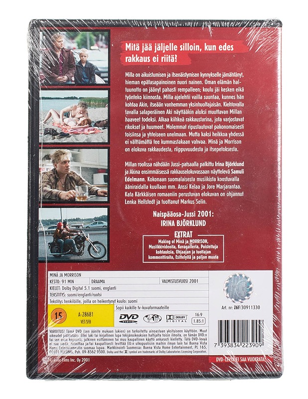 Minä ja Morrison - DVD - DVD-elokuvat - 10105505797 - 1