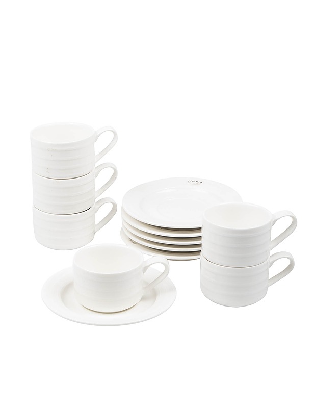 HEIROL espressokuppi ja tassi, 6 paria - Mukit ja kahvikupit - 10105505803 - 0