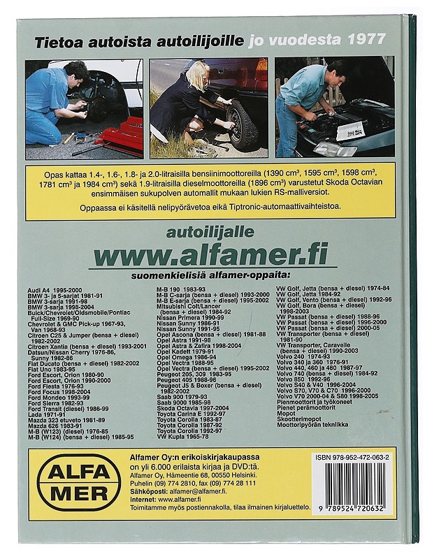 Skoda Octavia 1997-2004 : korjausopas - Legg, A. K. - Tietokirjat ja oppaat - 10105505811 - 1