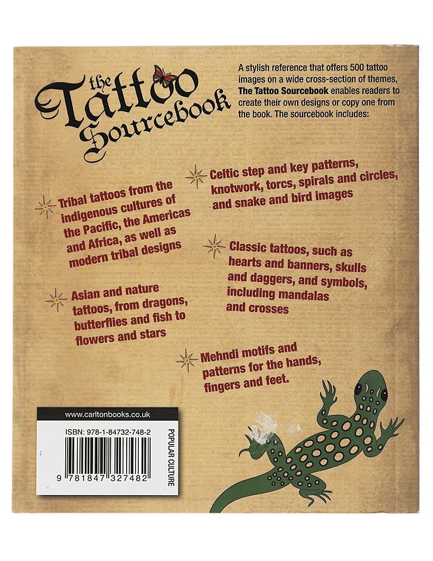 The tattoo sourcebook - Sloss, Andy - Harrastekirjat - 10105505842 - 1