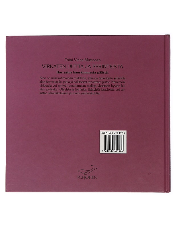 Virkaten uutta ja perinteistä - Vinha-Mustonen, Toini - Käsityökirjat - 10105505880 - 1