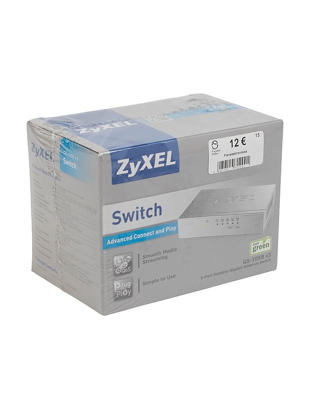 Zyxel GS-105B v3 5-porttinen gigabit-kytkin - Muu elektroniikka - 10105505889 - 0