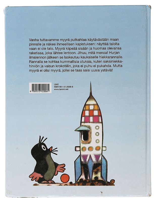 Myyrän raketti - Miler, Zdenek - Lastenkirjat - 10105505929 - 1