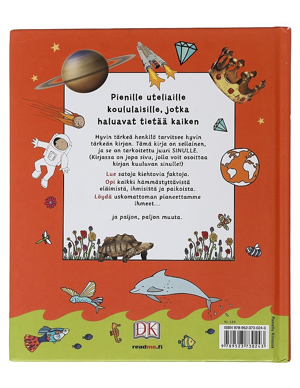 Pienen koululaisen kirja : hyödyllistä ja hauskaa - Danielsson-Waters, Sophia - Lastenkirjat - 10105505931 - 1
