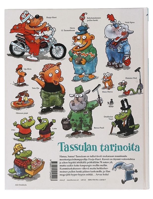 Hurja-Harri ja pullon henki - Mauri Kunnas - Lastenkirjat - 10105505937 - 1