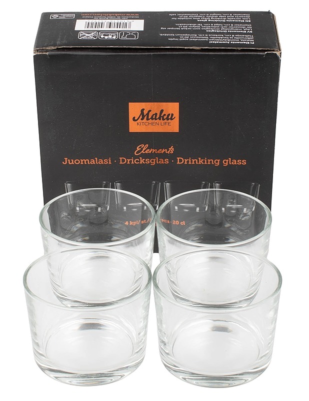 MAKU juomalasit, 4 kpl - Lasit - 10105505994 - 0