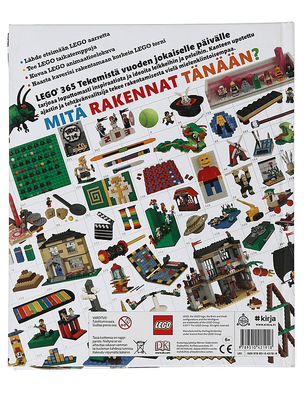LEGO 365 : tekemistä vuoden jokaiselle päivälle - Hugo, Simon - Lastenkirjat - 10105506036 - 1