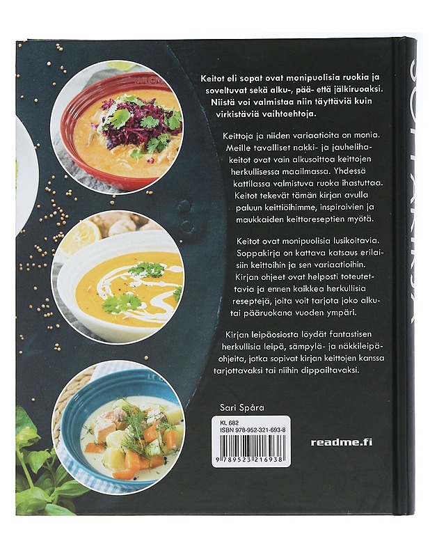 Soppakirja - Sari Spåra - Ruokakirjat - 10105506037 - 1