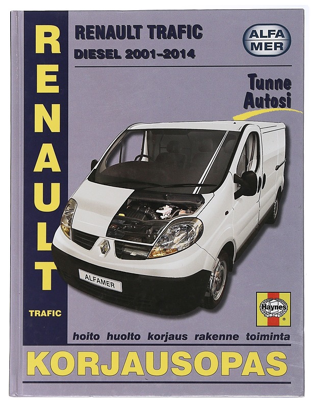 Renault Trafic (Opel Vivaro, Nissan Primastar) diesel 2001-2014 : korjausopas - Randall, Martynn - Tietokirjat ja oppaat - 10105506072 - 0