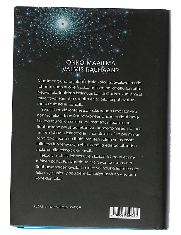 Rauhankone : tekoälytutkijan testamentti - Honkela, Timo - Tietokirjat ja oppaat - 10105506084 - 1