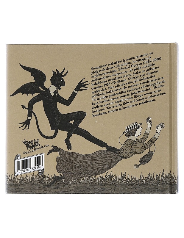 Sekopäiset serkukset ja muita tarinoita - Gorey, Edward - Sarjakuvat - 10105506086 - 1