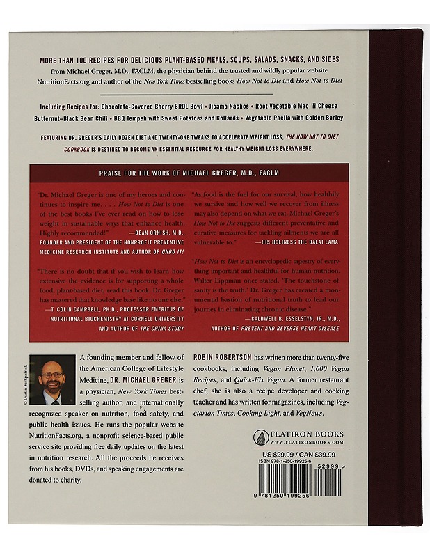 The How Not To Diet Cookbook - Michael Greger M.D - Ruokakirjat - 10105506097 - 1