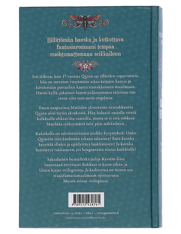 Jo kadotettua - Gier, Kerstin - Fantasia- ja scifi - 10105506112 - 1