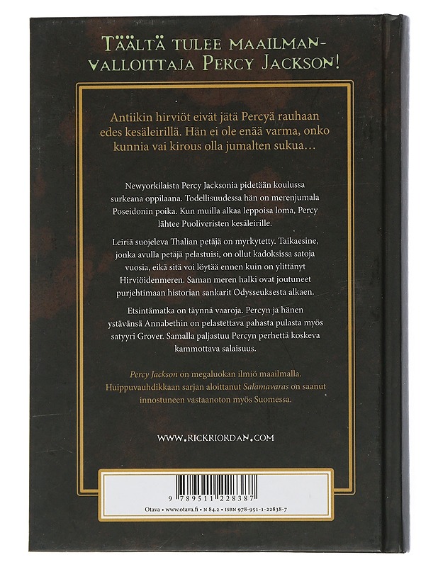 Hirviöidenmeri - Riordan, Rick - Fantasia- ja scifi - 10105506132 - 1