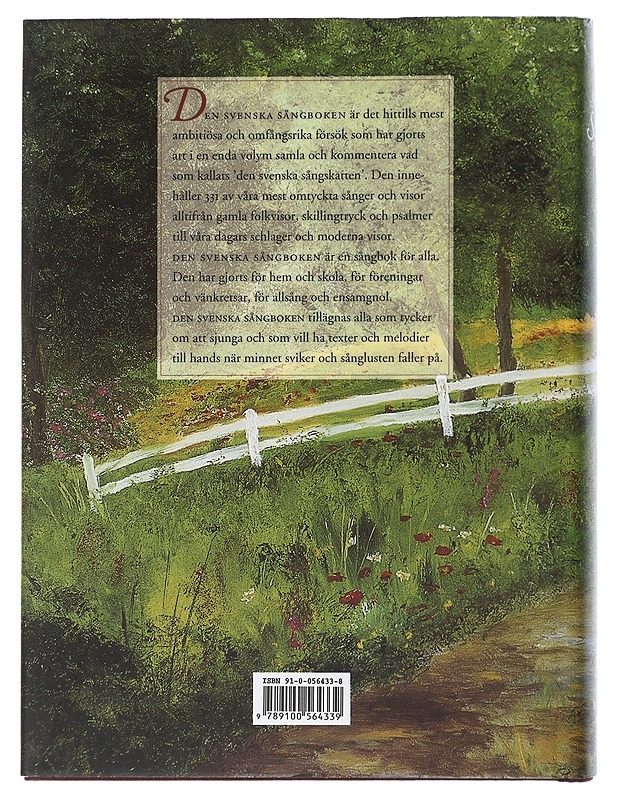 Den svenska sångboken - Palm, Anders - Harrastekirjat - 10105506150 - 1