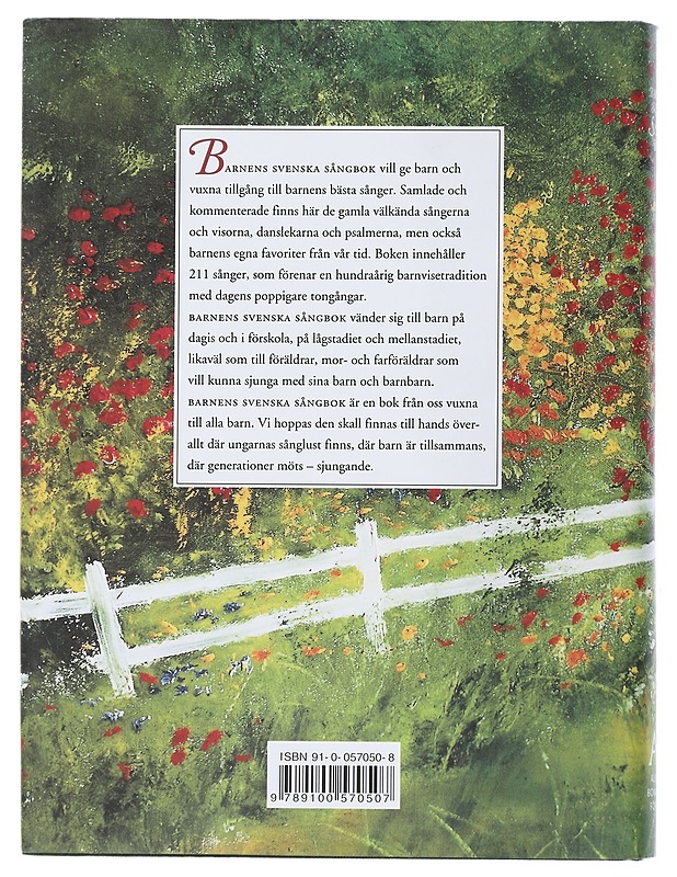Barnens svenska sångbok - Palm, Anders - Harrastekirjat - 10105506156 - 1
