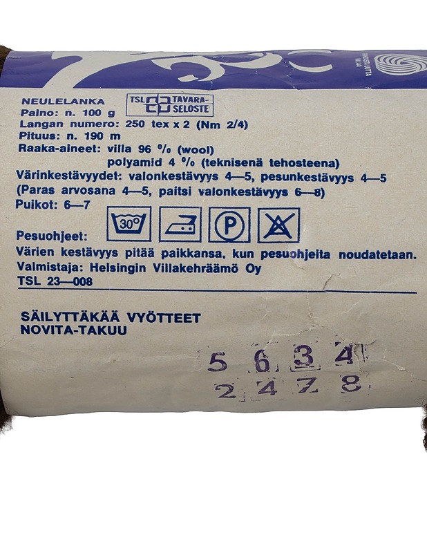 NOVITA VIP vyötelanka, 100 g - Käsityö - 10105506157 - 1