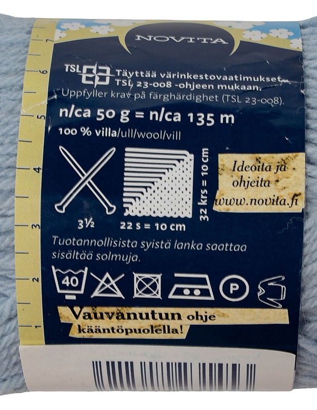 NOVITA Wool vyötelanka, 50 g - Käsityö - 10105506169 - 1