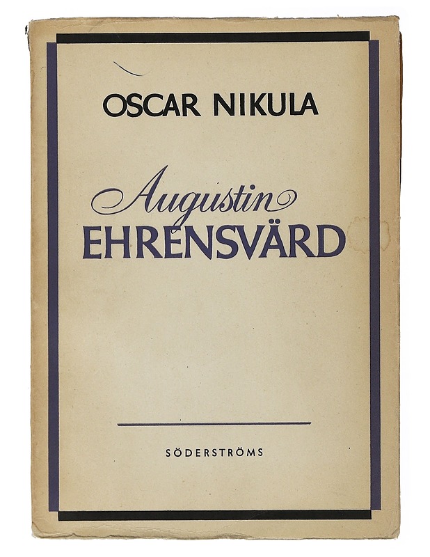 Augustin Ehrensvärd - Nikula ; Oscar  - Historiakirjat - 10105506198 - 0