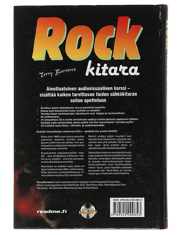 Rock-kitara - Burrows, Terry - Tietokirjat ja oppaat - 10105506219 - 1