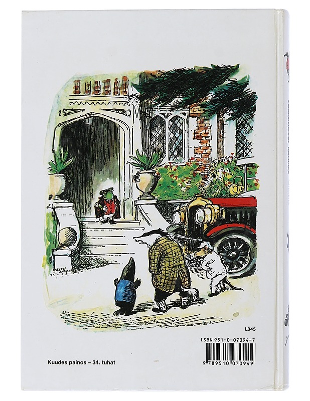 Kaislikossa suhisee - Grahame, Kenneth - Lastenkirjat - 10105506226 - 1