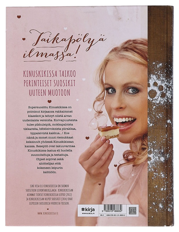 Kinuskikissa taikoo klassikot uuteen muotoon - Visa, Sini - Ruokakirjat - 10105506267 - 1