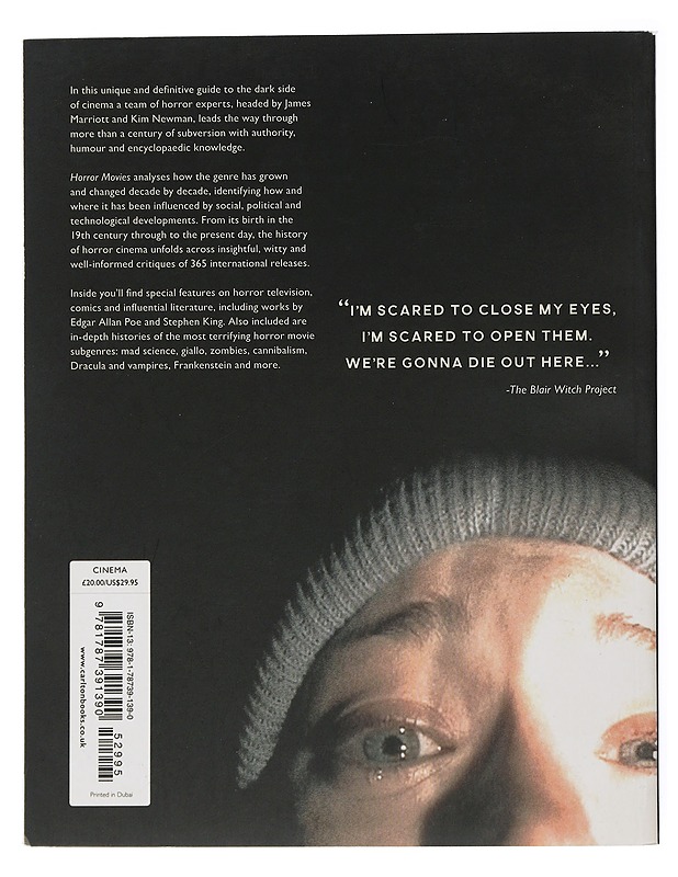 The definitive guide to horror movies - Marriott, James - Musiikki- ja elokuvakirjat - 10105506269 - 1