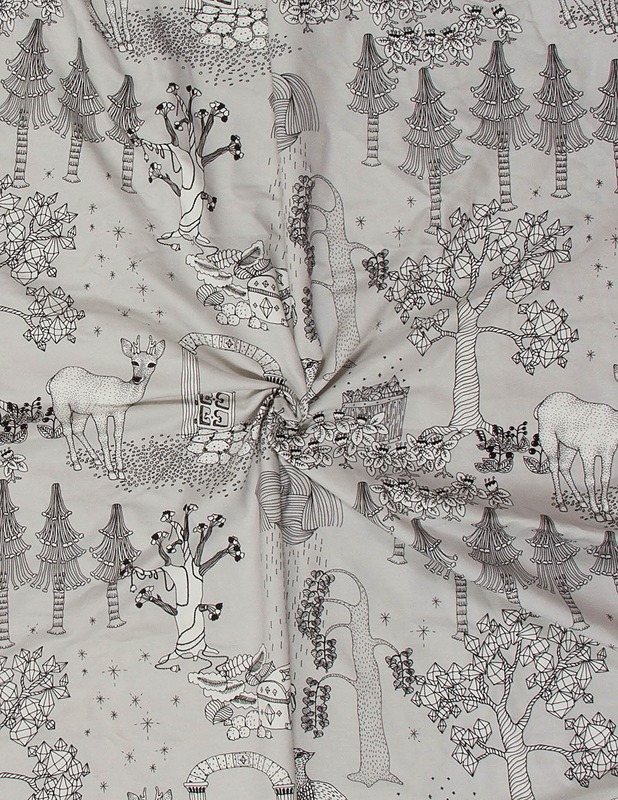 Puuvillatrikoo, 90x155 cm - Ompelu - 10105506281 - 1