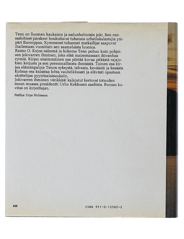Teno : Saamen ja lohen virta - Raimo O. Kojo - Tietokirjat ja oppaat - 10105506287 - 1