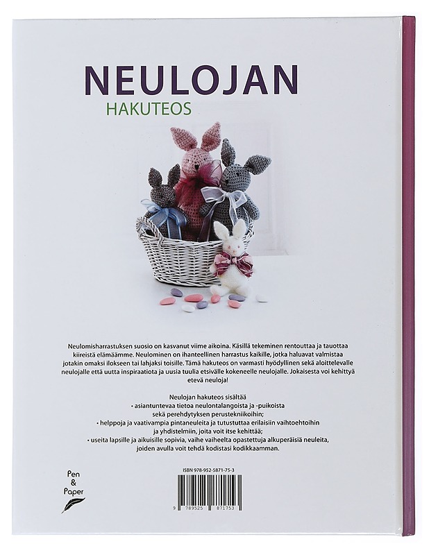 Neulojan hakuteos : tekniikat, kuvioneuleet, neulemallit - Dovcová, Jaroslava - Tietokirjat ja oppaat - 10105506290 - 1