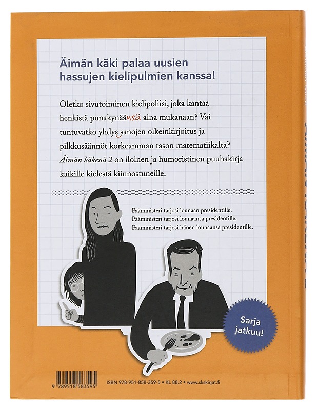 Äimän käkenä : äidinkielen puuhakirja aikuisille. 2 - Kaipainen, Suvi - Tietokirjat ja oppaat - 10105506298 - 1