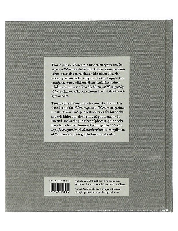 My history of photography - Vuorenmaa, Tuomo-Juhani - Kirja lahjaksi - 10105506303 - 1