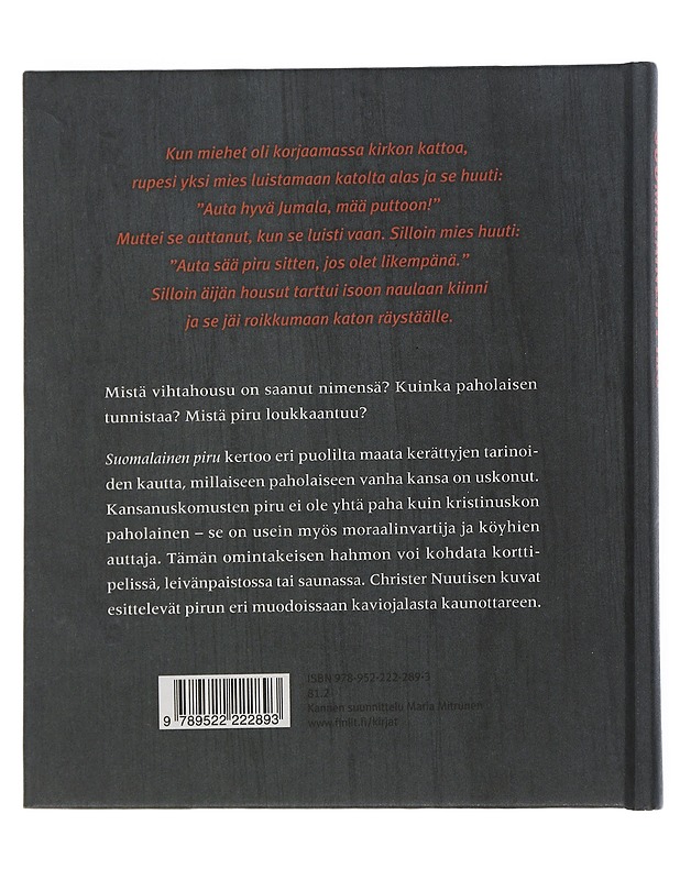 Suomalainen piru : paholainen kansanperinteessä - Purola, Mari - Romaanit ja novellit - 10105506302 - 1
